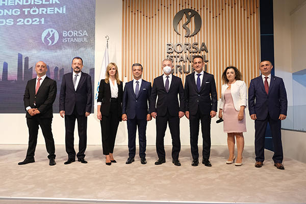 Borsa İstanbul'da Gong ''Türkiye’nin Birleşimi Birleşim Mühendislik'' için çaldı.