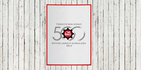 Birleşim Mühendislik 2015 Among Turkey's Second Top 500 Industrial Enterprises