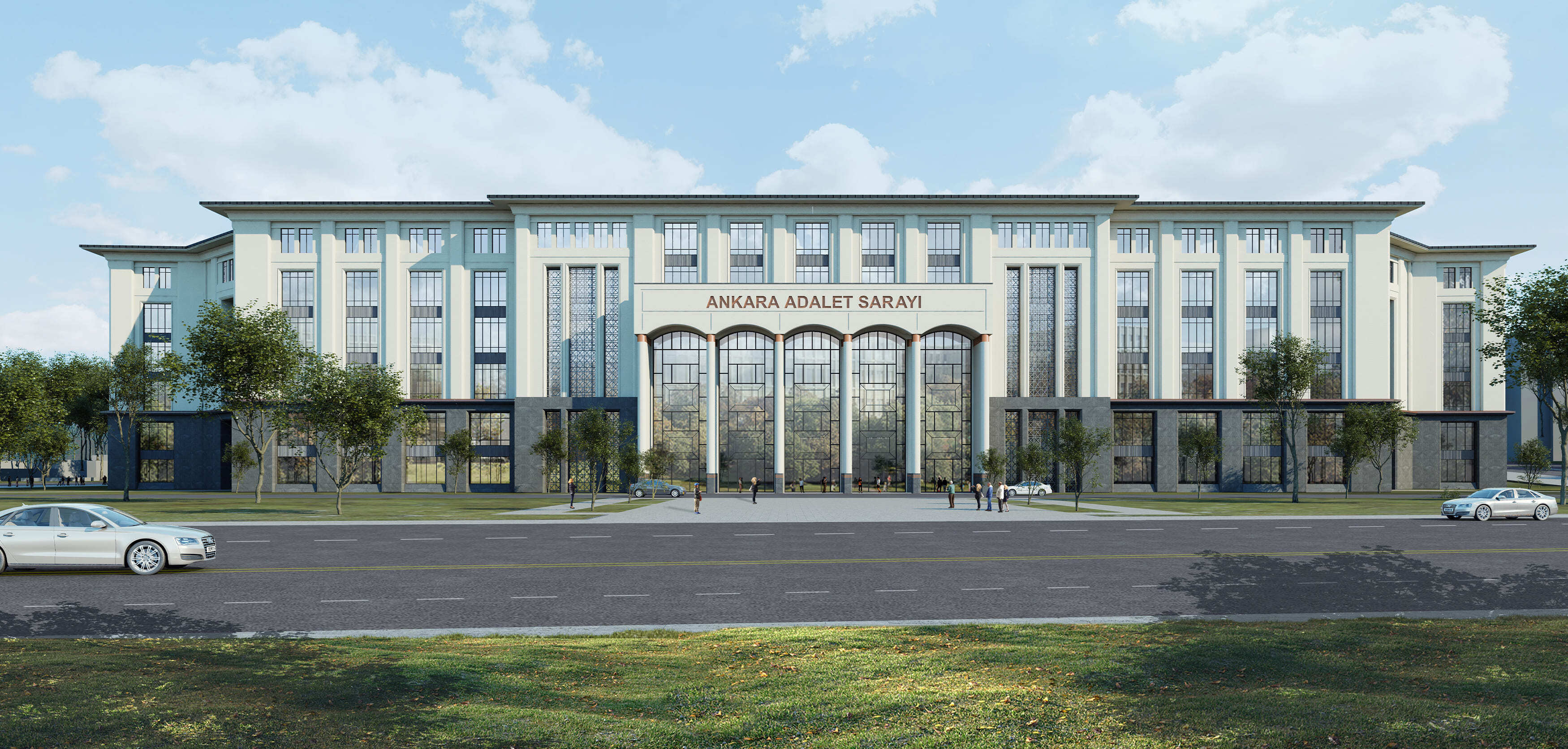 Ankara Adalet Sarayı A&TA&O Blocks