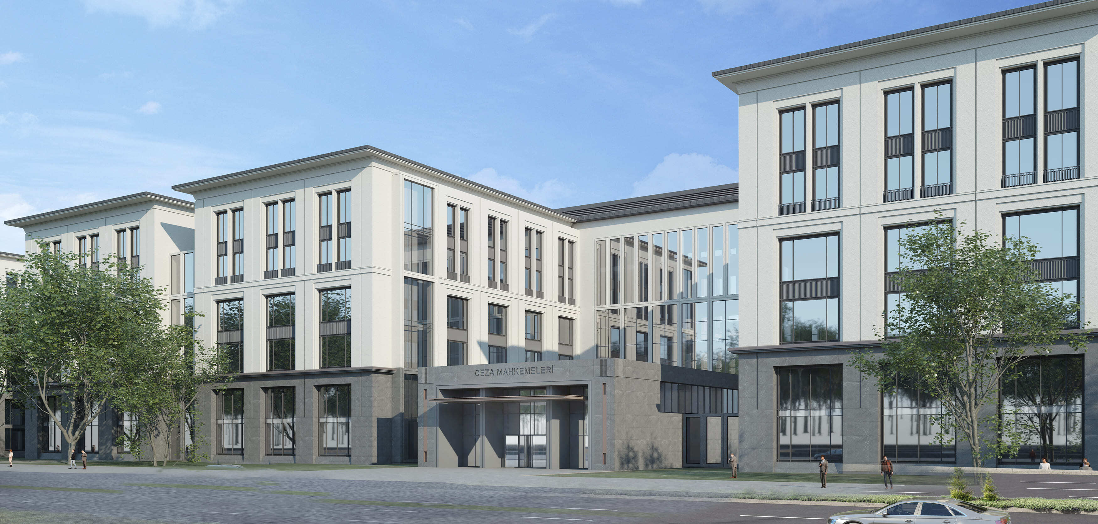 Ankara Adalet Sarayı A&TA&O Blocks