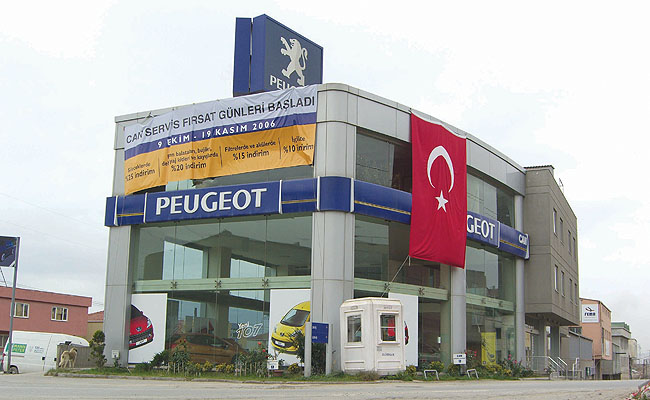 Can Otomotiv Peugeot Plaza ve Servis 